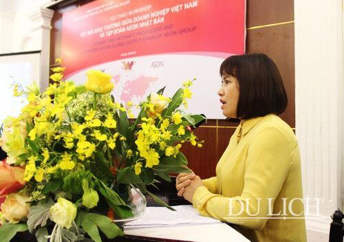 Phó Giám đốc HPA Nguyễn Thị Mai Anh phát biểu tại Hội thảo